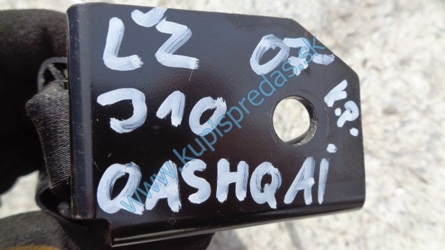 ľavý zadný zapínač pásu na nissan qashqai , elektrický, 